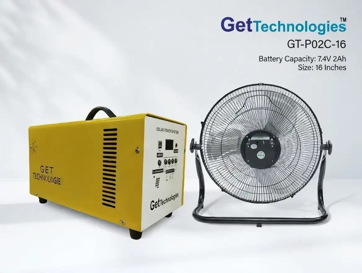 Never Get Left in the Dark with Get Technologies Portable DC Solar Power System 